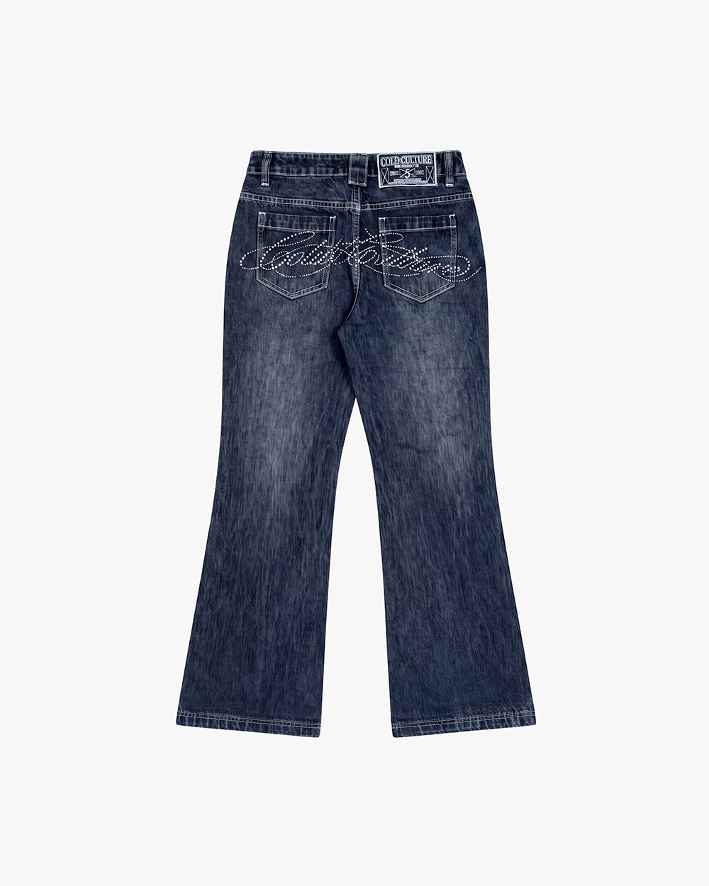 BLING BOOTCUT RAW DENIM