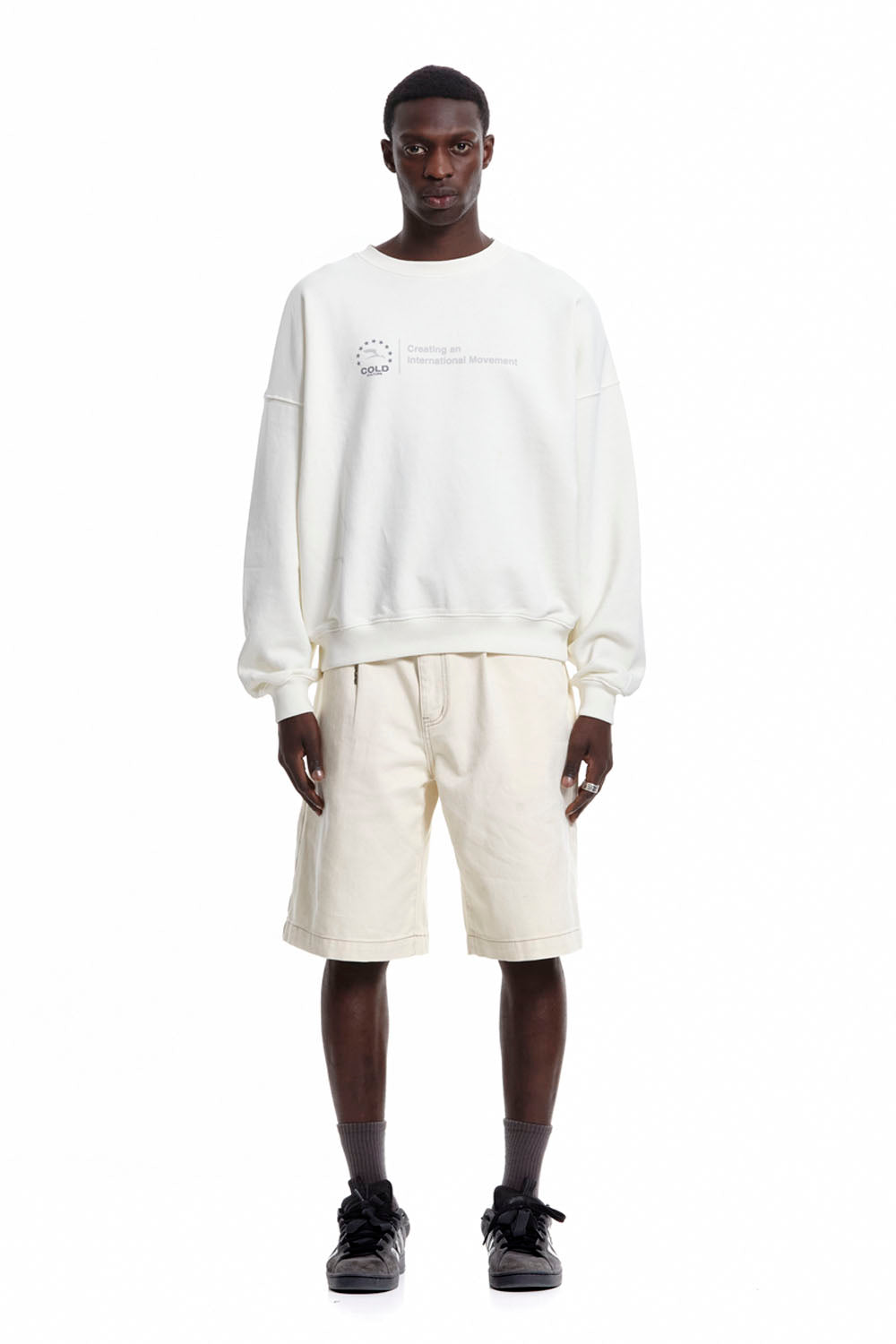 HEIGHTS CREWNECK IVORY WHITE