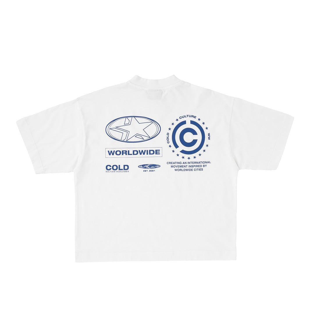 COLD SPONSOR TEE WHITE