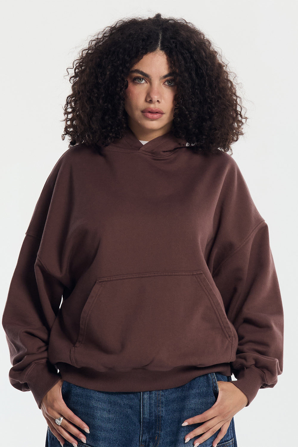 CIRCULAR DANCE HOODIE WENGE