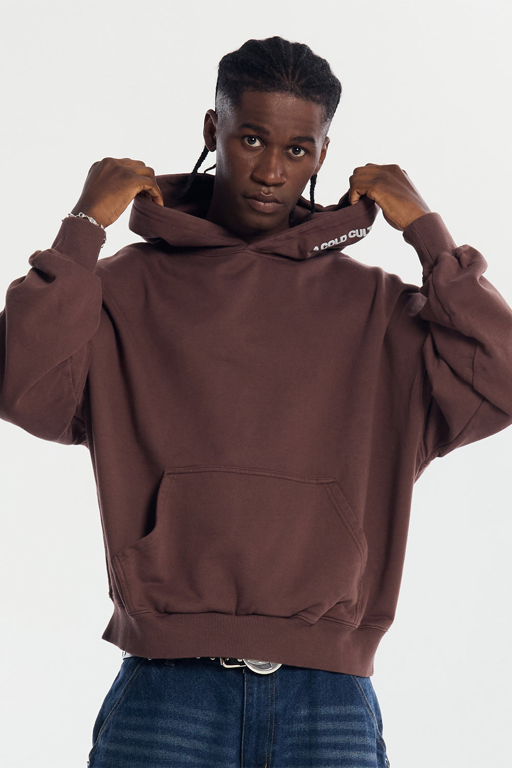 CIRCULAR DANCE HOODIE WENGE