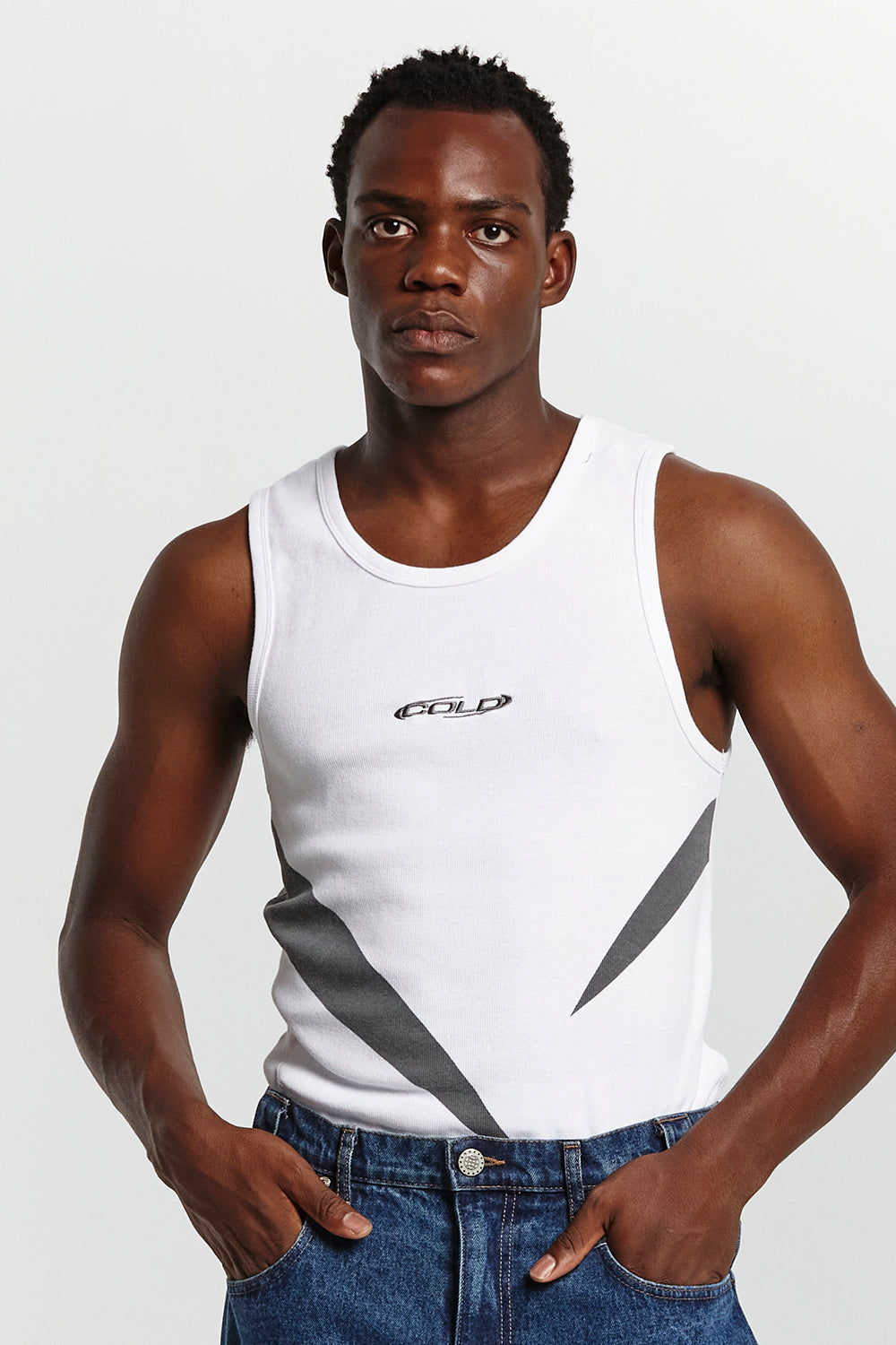 MR. LORTUS' FAVOURITE TANK TOP WHITE