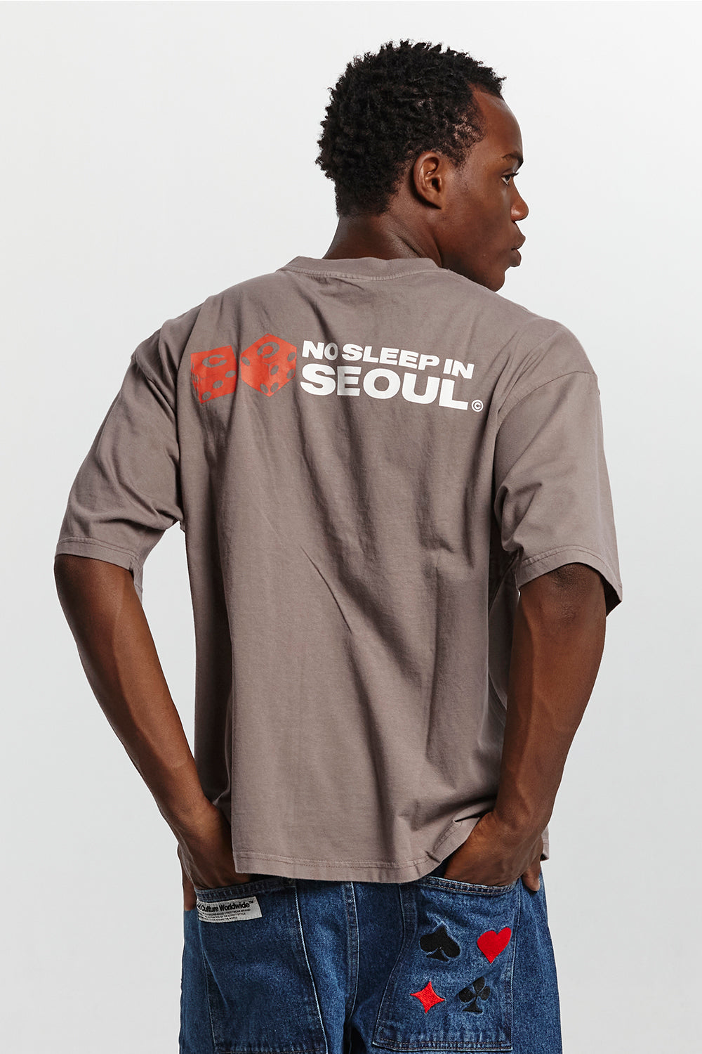 NO SLEEP SEOUL TEE ORANGE TERRA