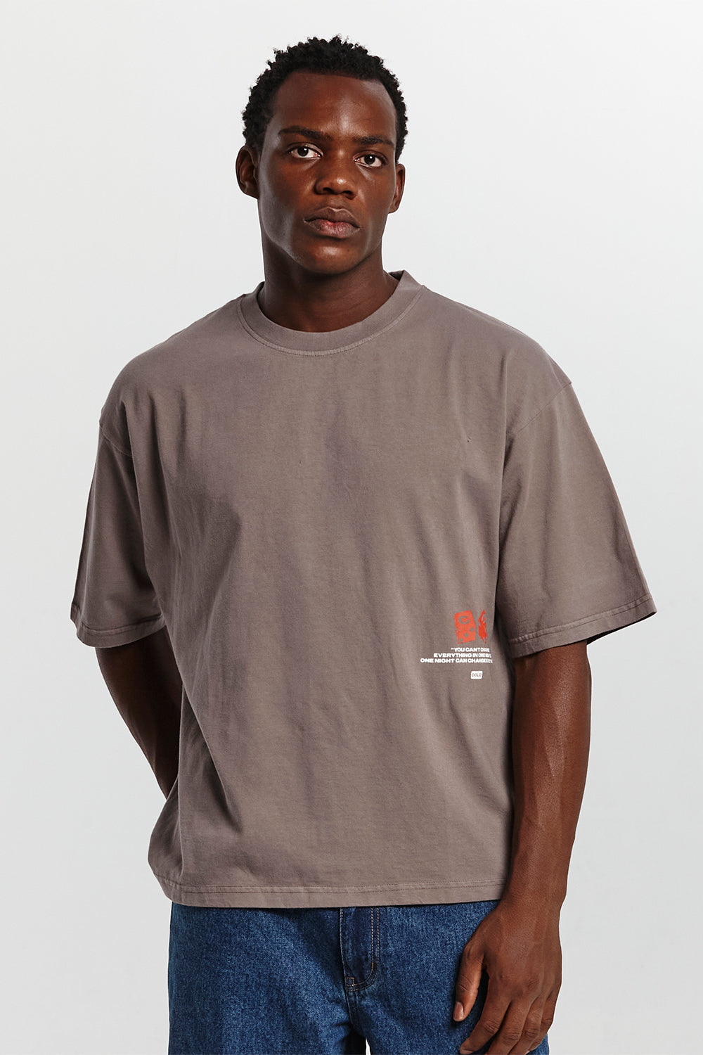 NO SLEEP SEOUL TEE ORANGE TERRA