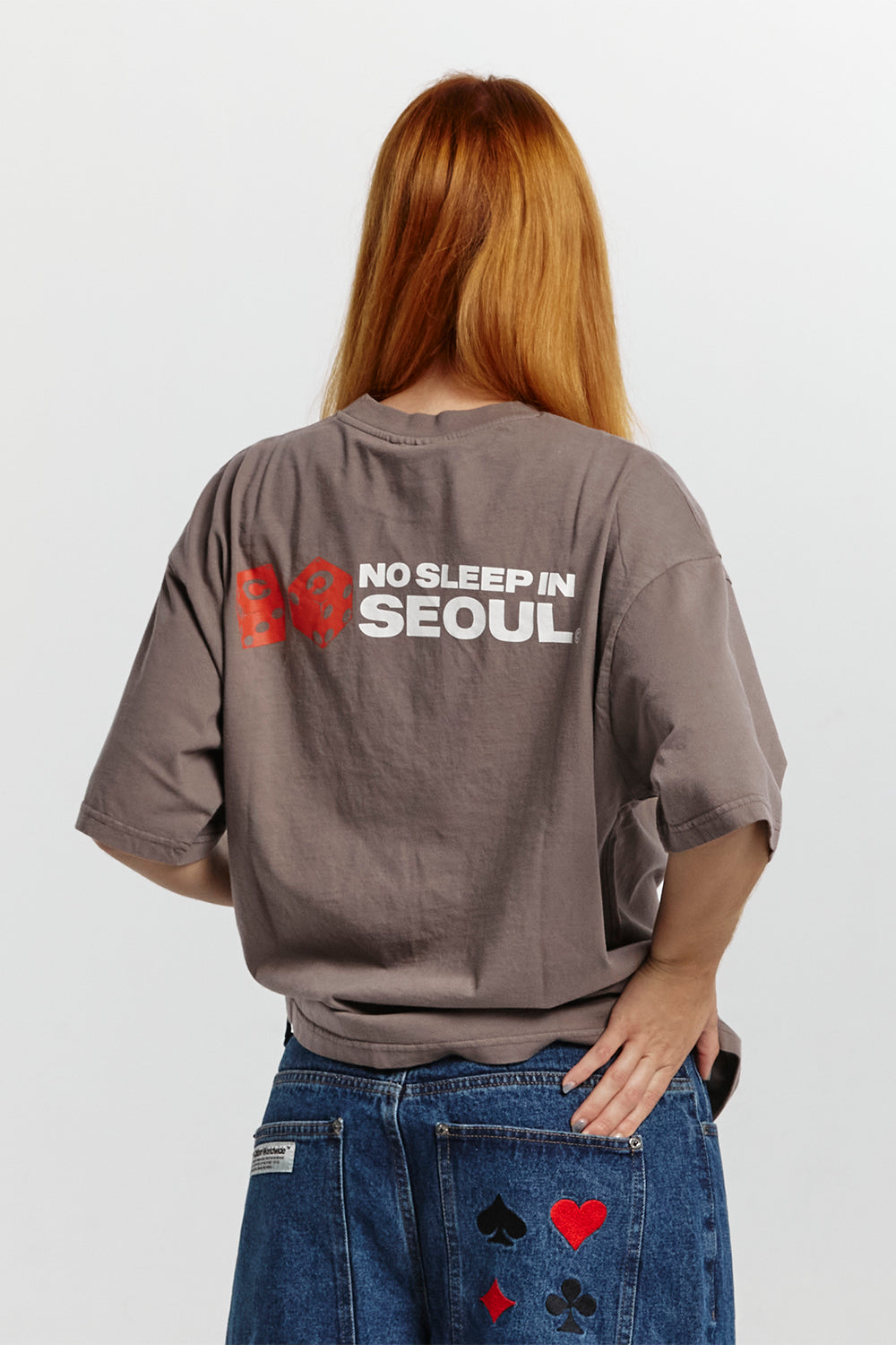 NO SLEEP SEOUL TEE ORANGE TERRA