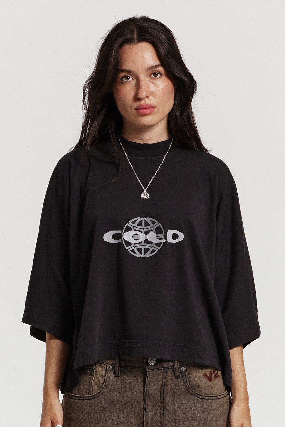 COLD BIG TEE BLACK