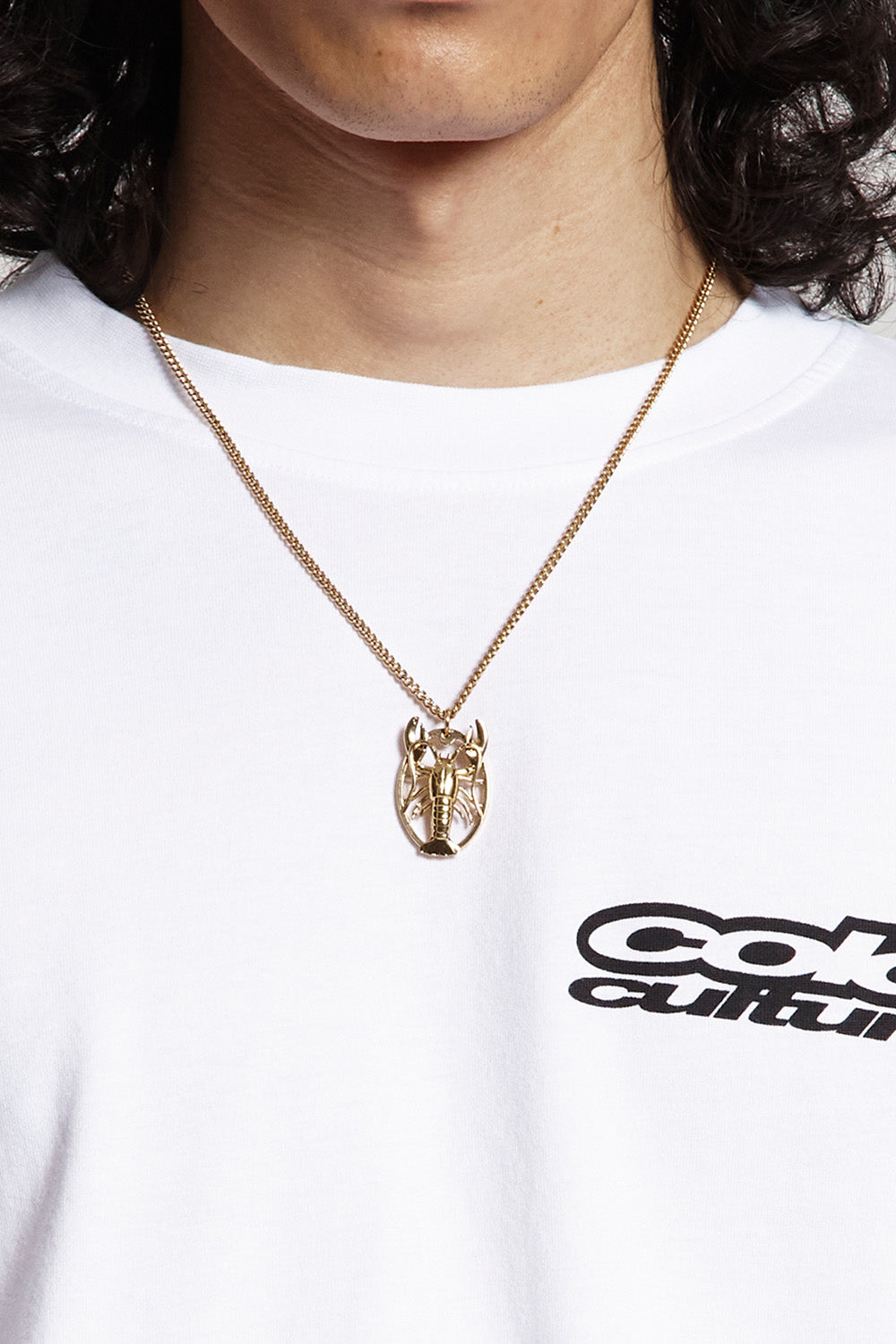 THE GOLDEN LOBSTER NECKLACE