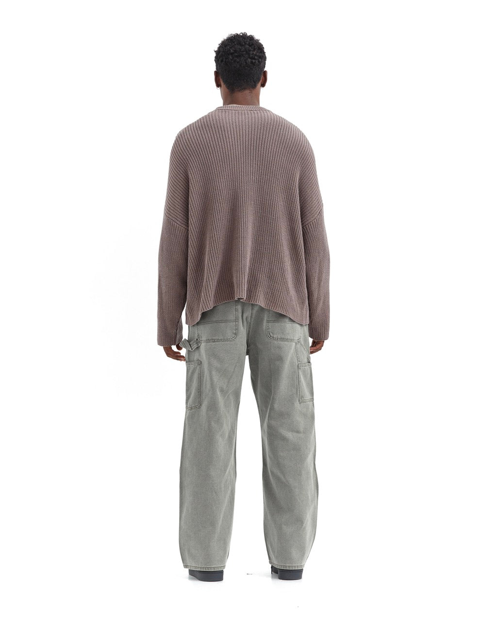 CLAIM RIBBED KNIT TAUPE – COLD CULTURE