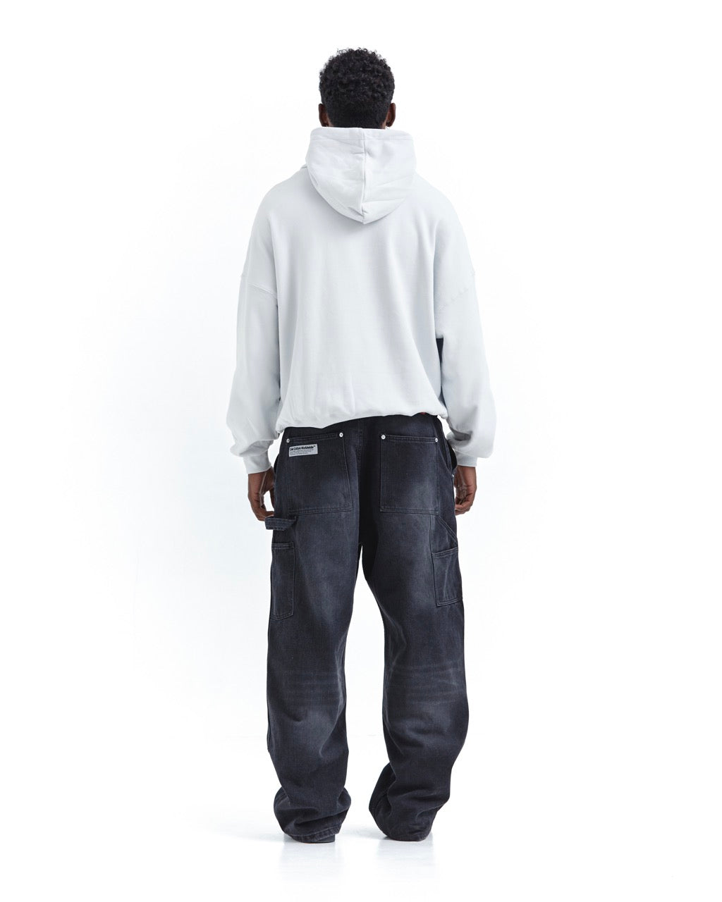 SILHOUETTES HOODIE WHITE BLUE – COLD CULTURE