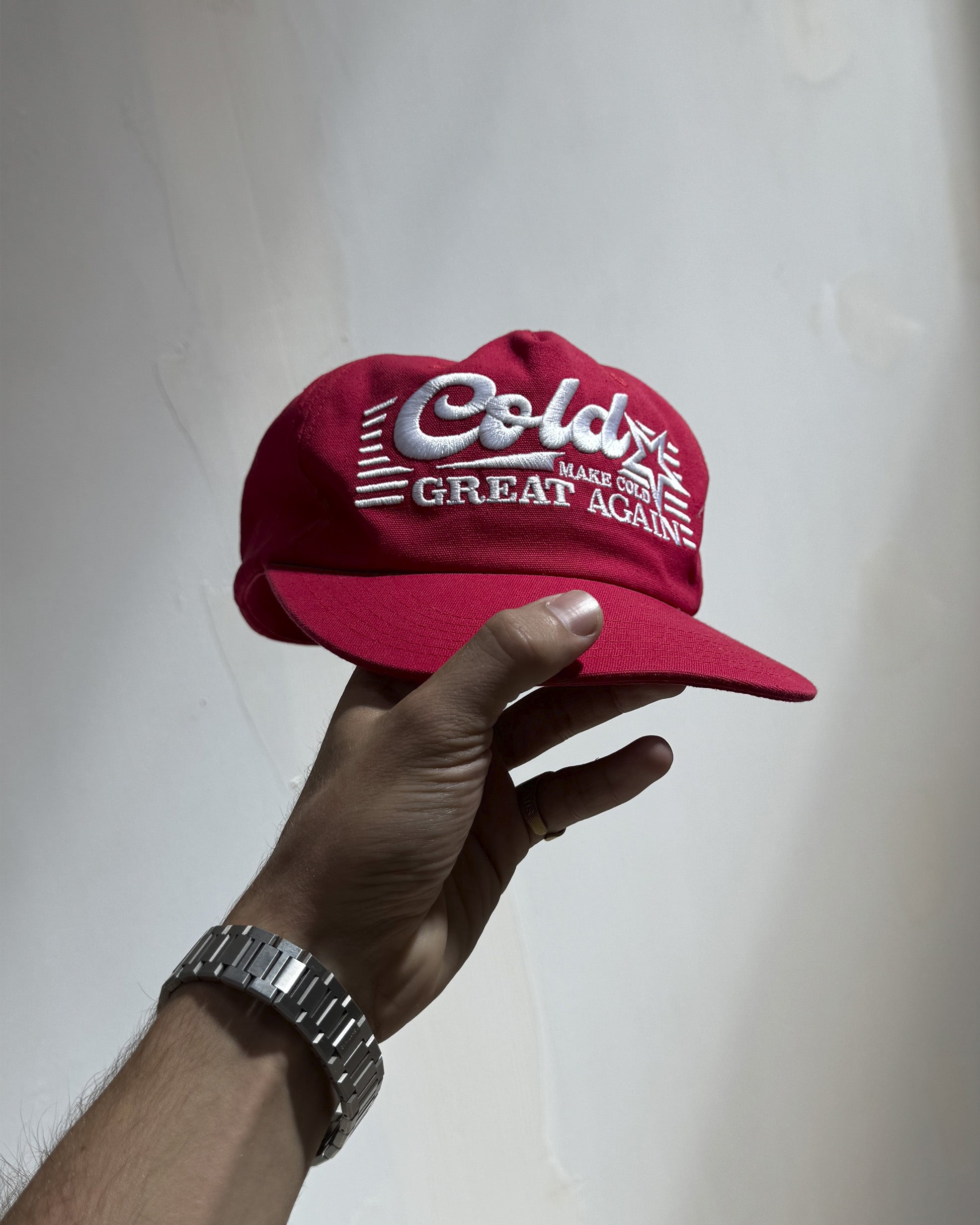 GREAT AGAIN CAP ROSE RED