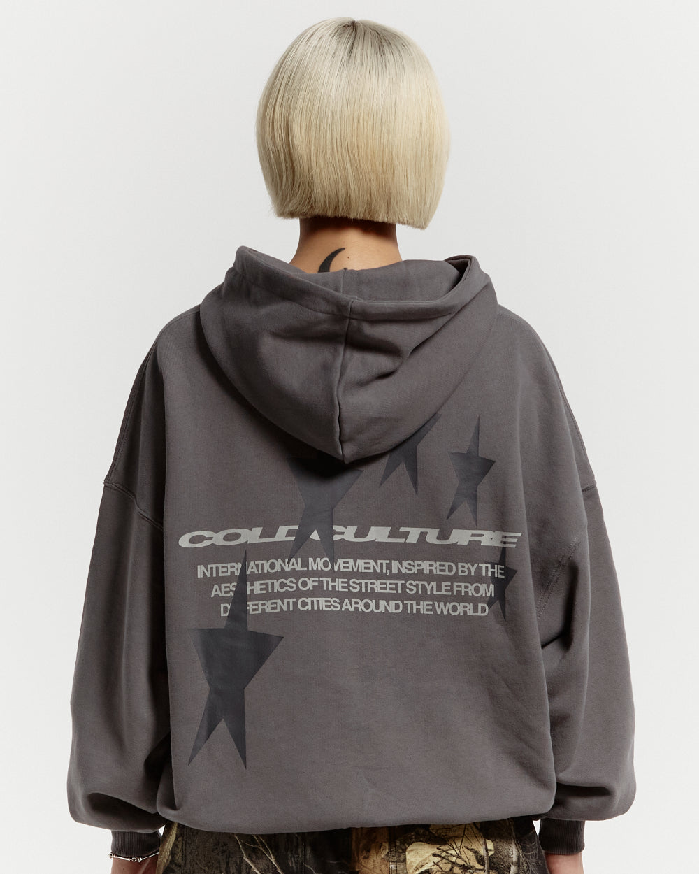 COSMOS ARC HOODIE SMOKEY GREY