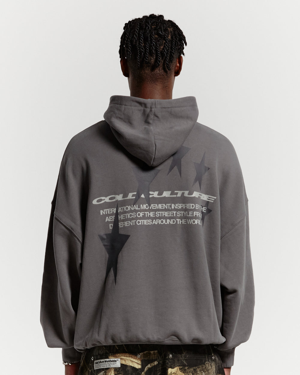 COSMOS ARC HOODIE SMOKEY GREY