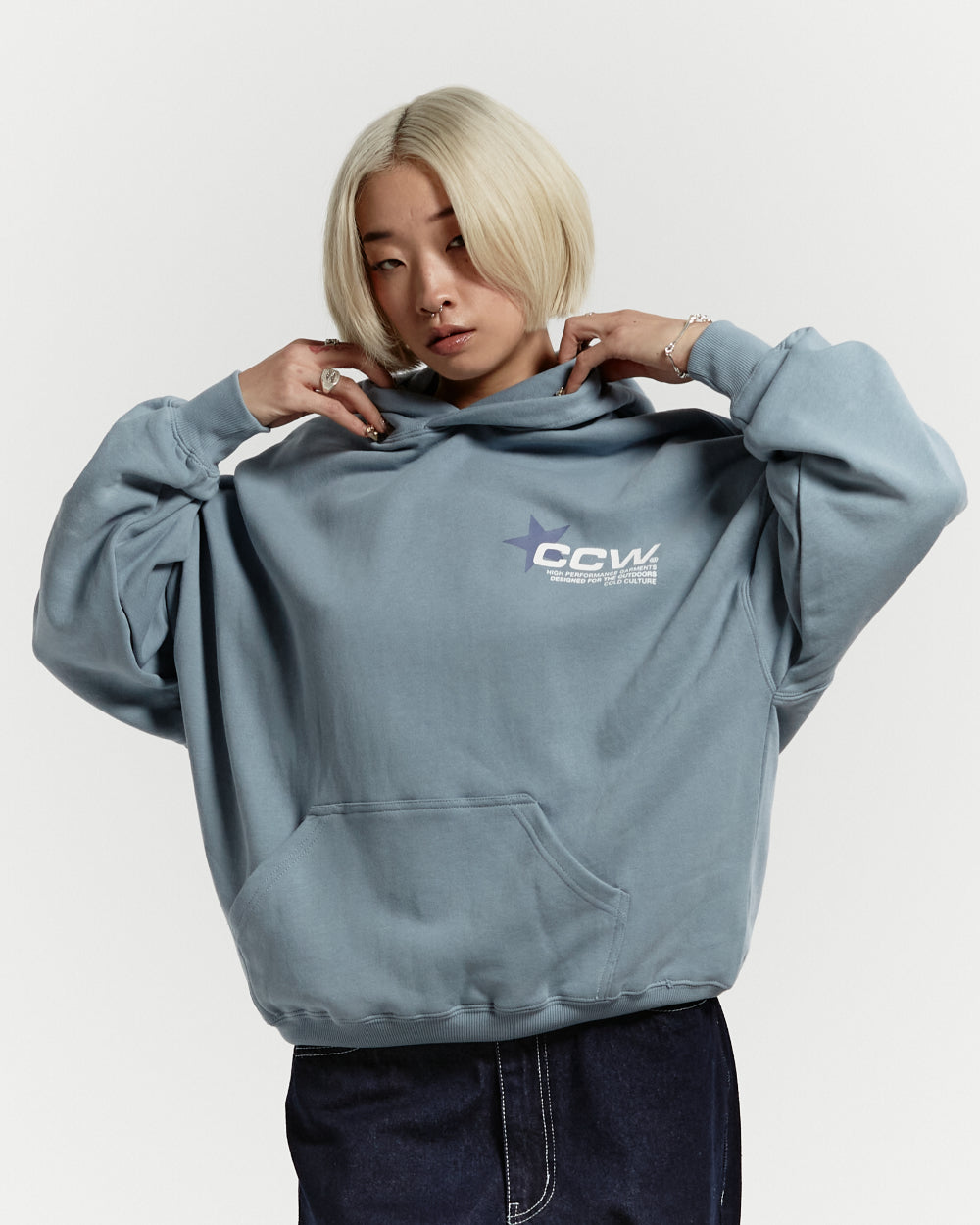 ASTRO HOODIE SHADY BLUE