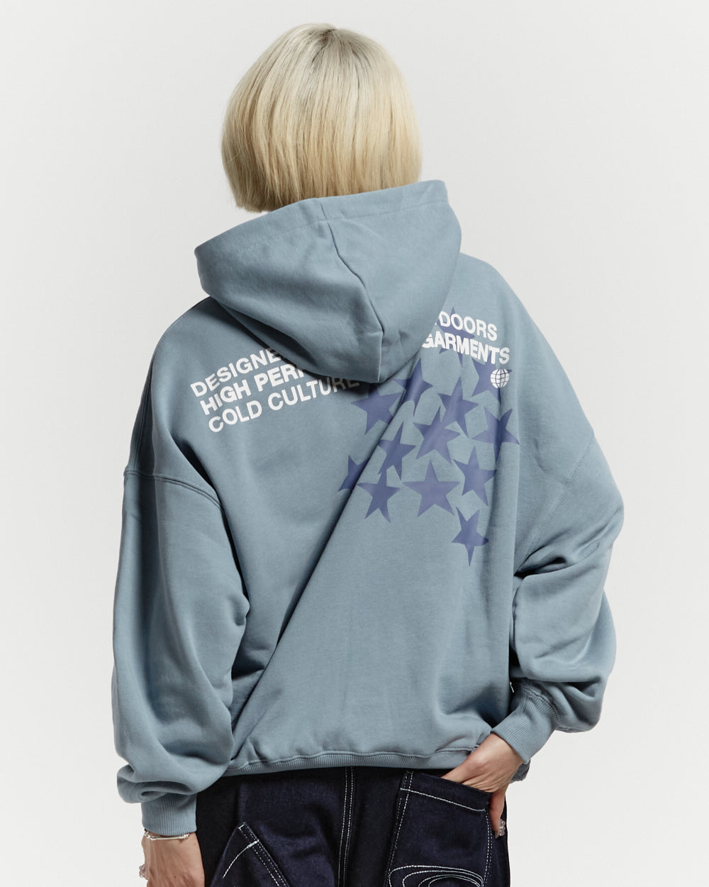 ASTRO HOODIE SHADY BLUE