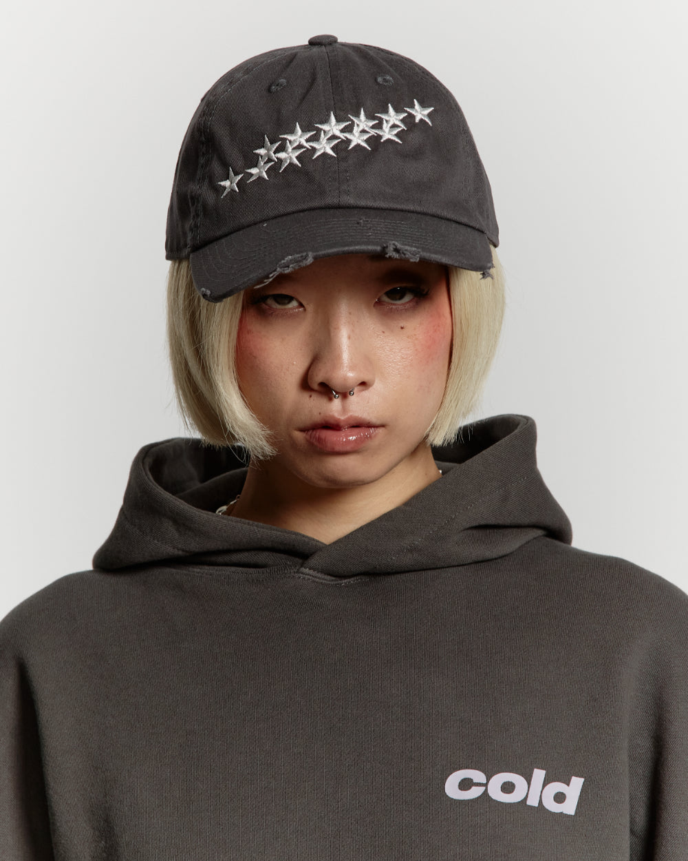 STARS CAP DARK GRAY