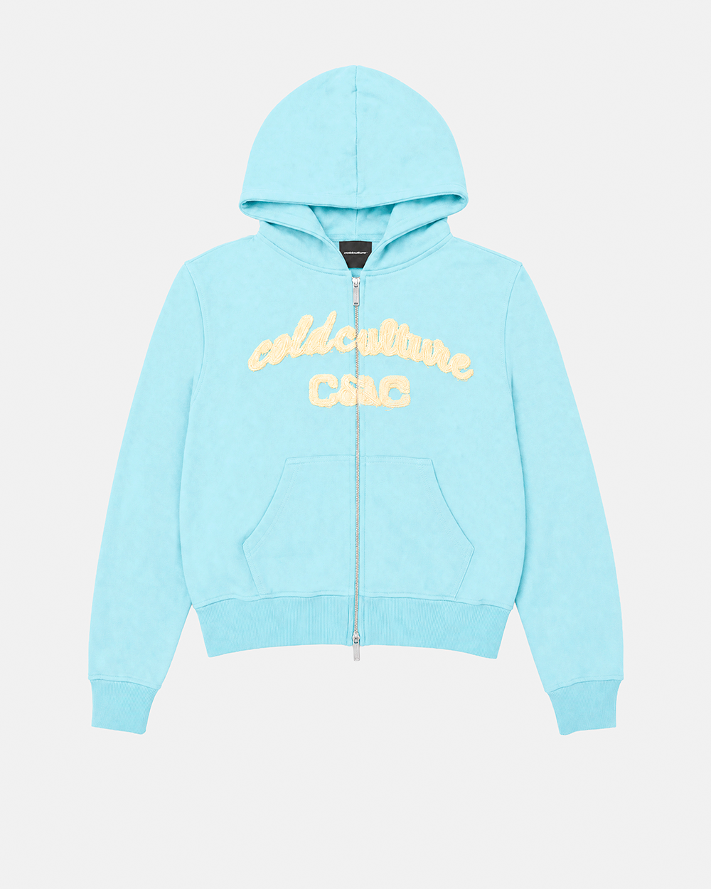 COLLEGE 55 ZIP HOODIE BLUE