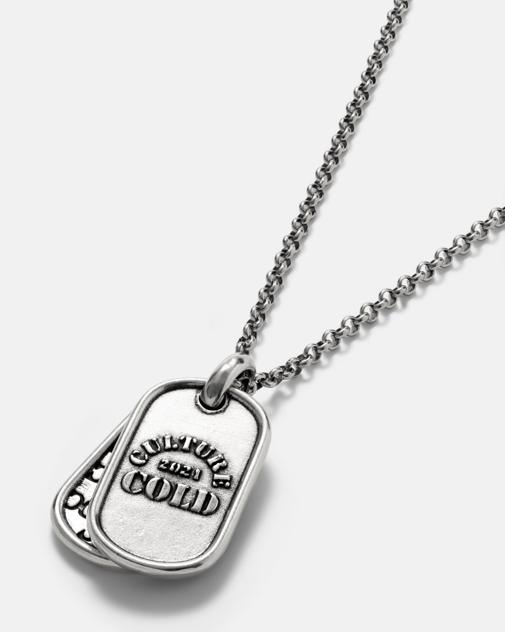 MARINE CHAINS PENDANT SILVER