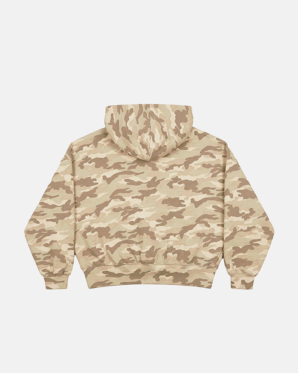 CROSSED DISTRESS HOODIE CAMO