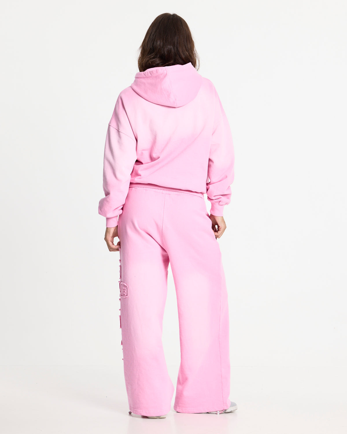 CROSSED HOODIE PINK - Cold Culture #woman