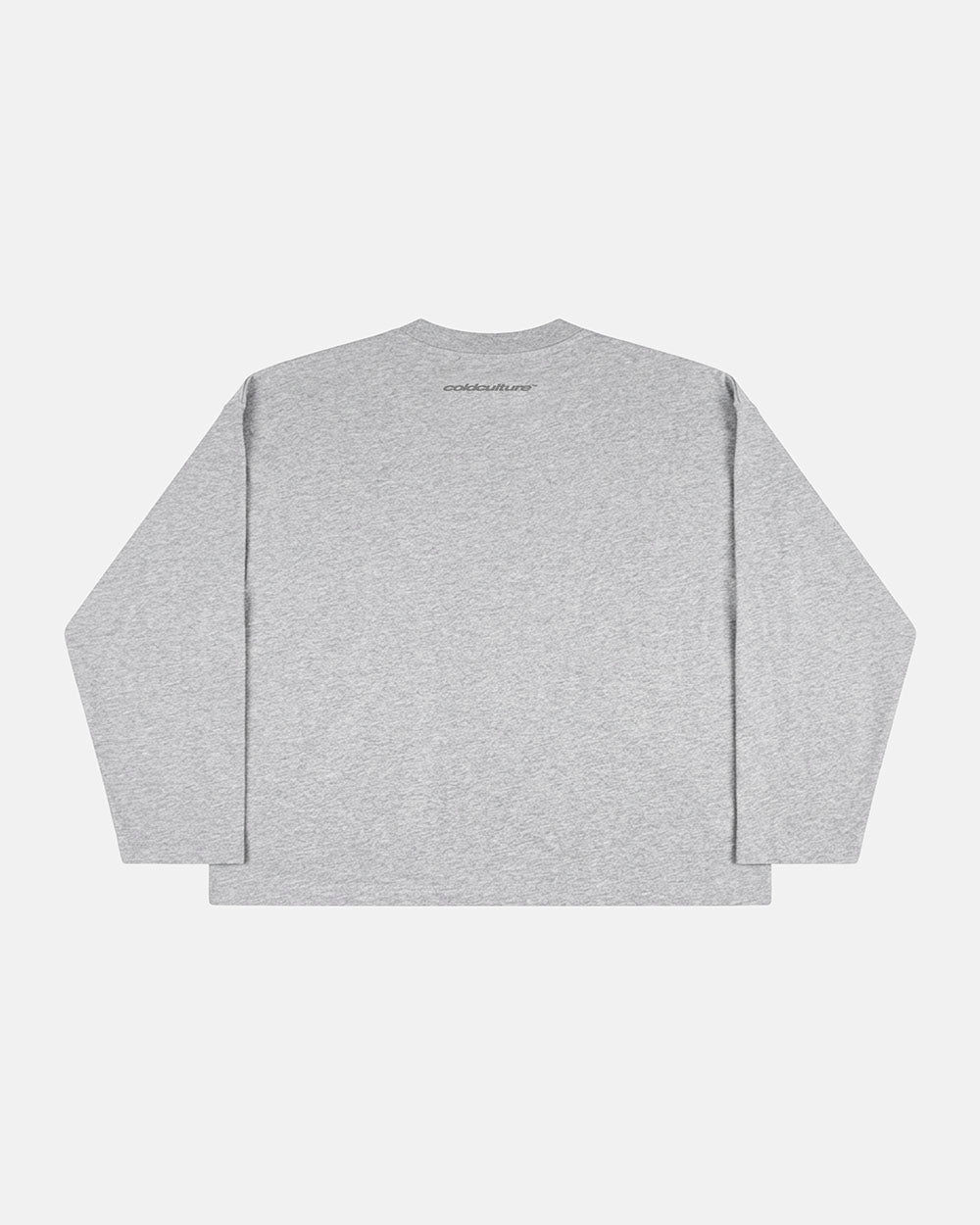 CROWN LONGSLEEVE HEATHER GREY