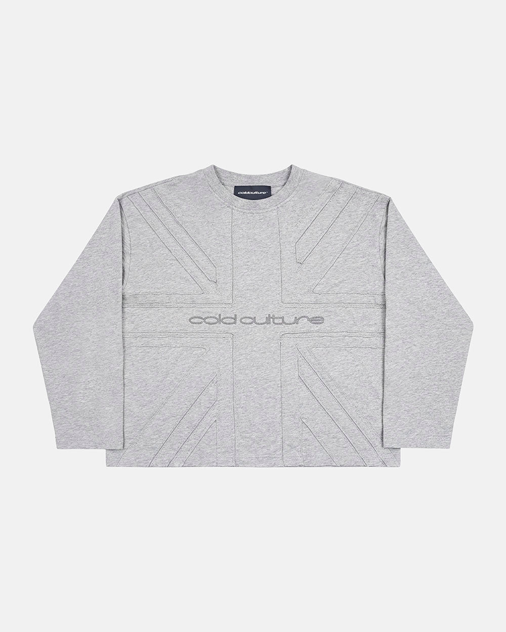 CROWN LONGSLEEVE HEATHER GREY