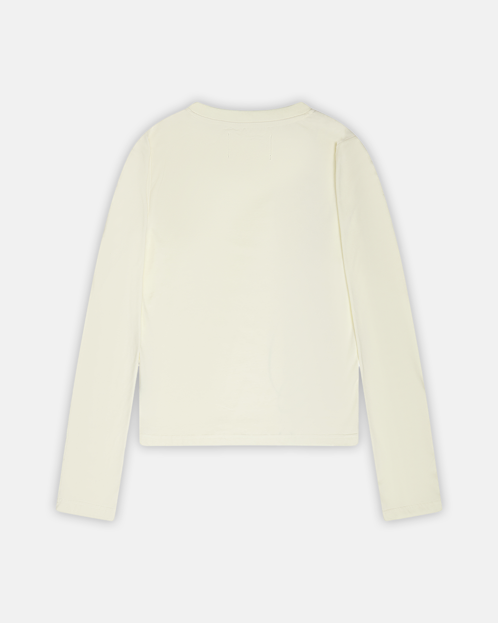 SCRIPT LONGSLEEVE TEE WHITE