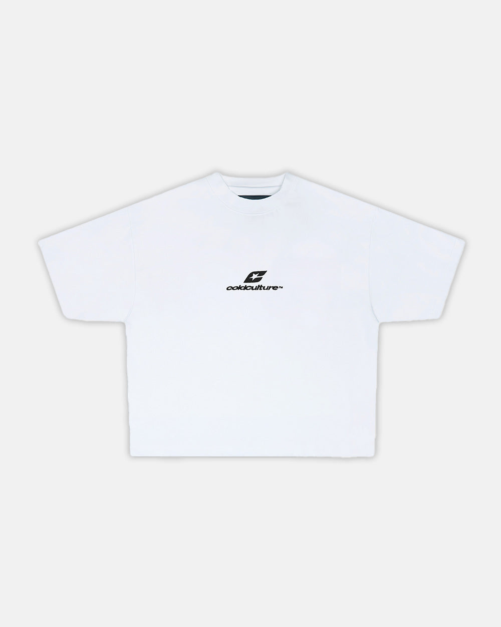 CURVED TEE WHITE
