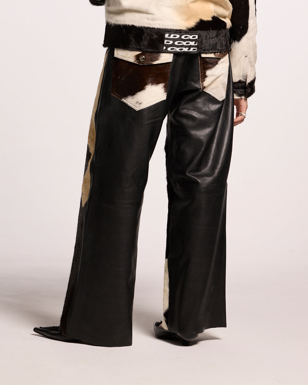 COW LEATHER V1 PANTS