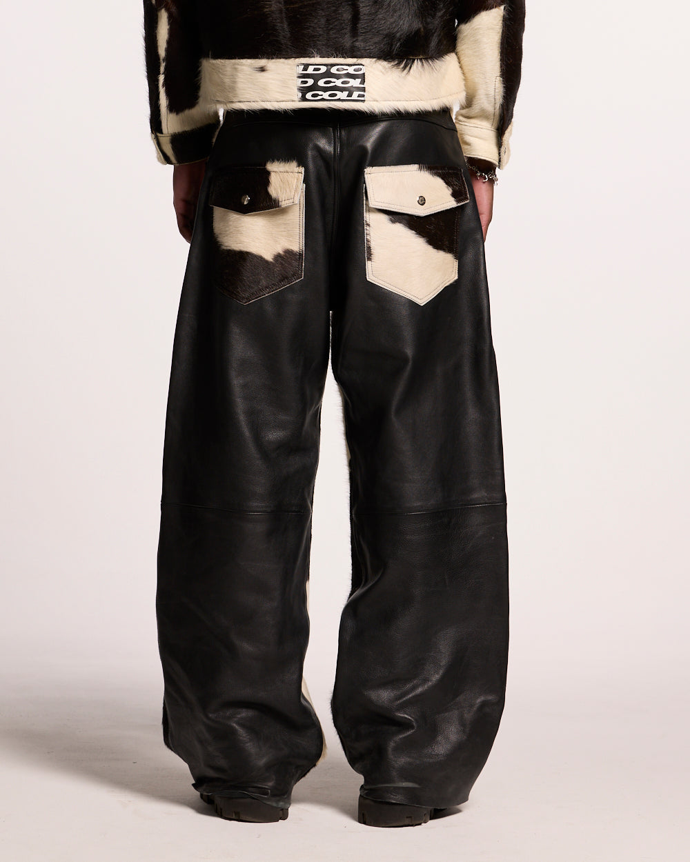 COW LEATHER V1 PANTS