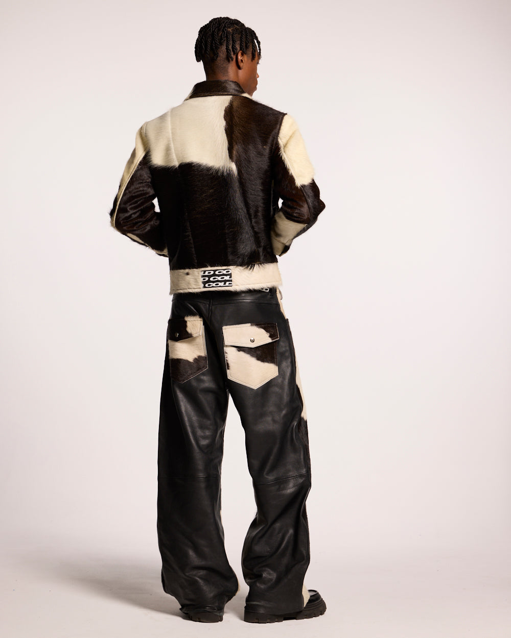 COW LEATHER V1 PANTS