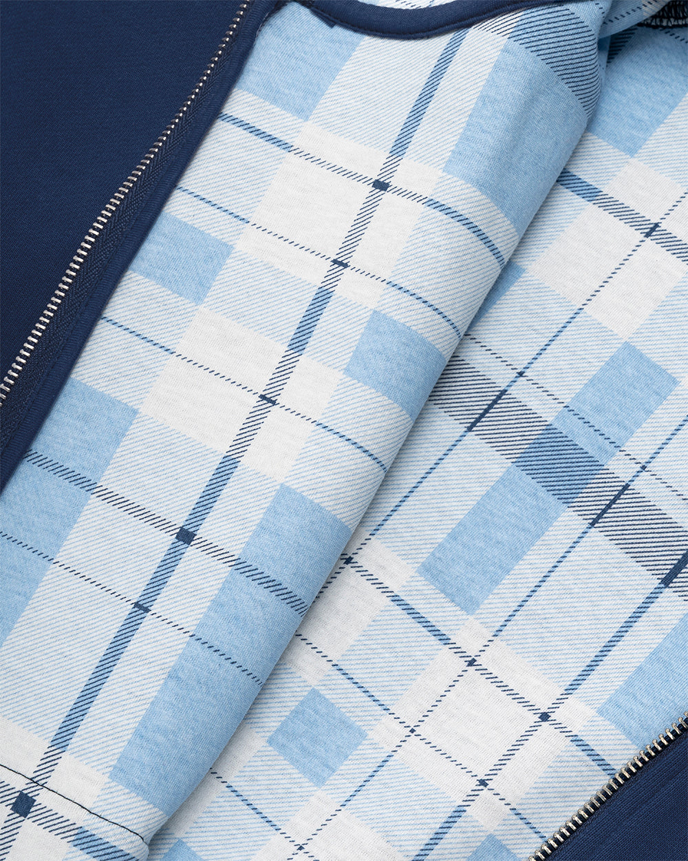 HIDE AND SEEK ZIP HOODIE NAVY