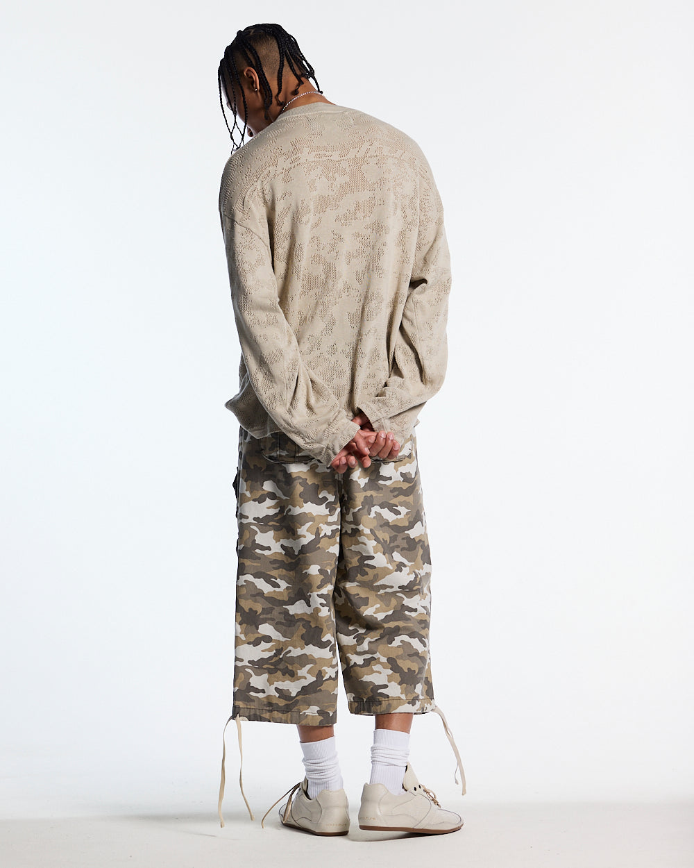 HURRACAINE LONGSLEEVE KNIT BEIGE