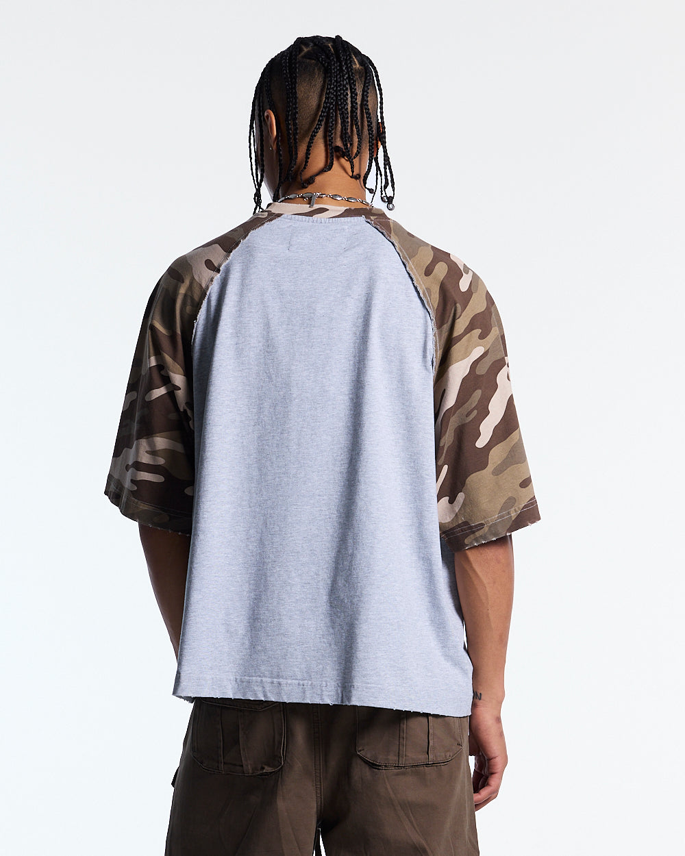 CHAINS CAMO TEE GREY