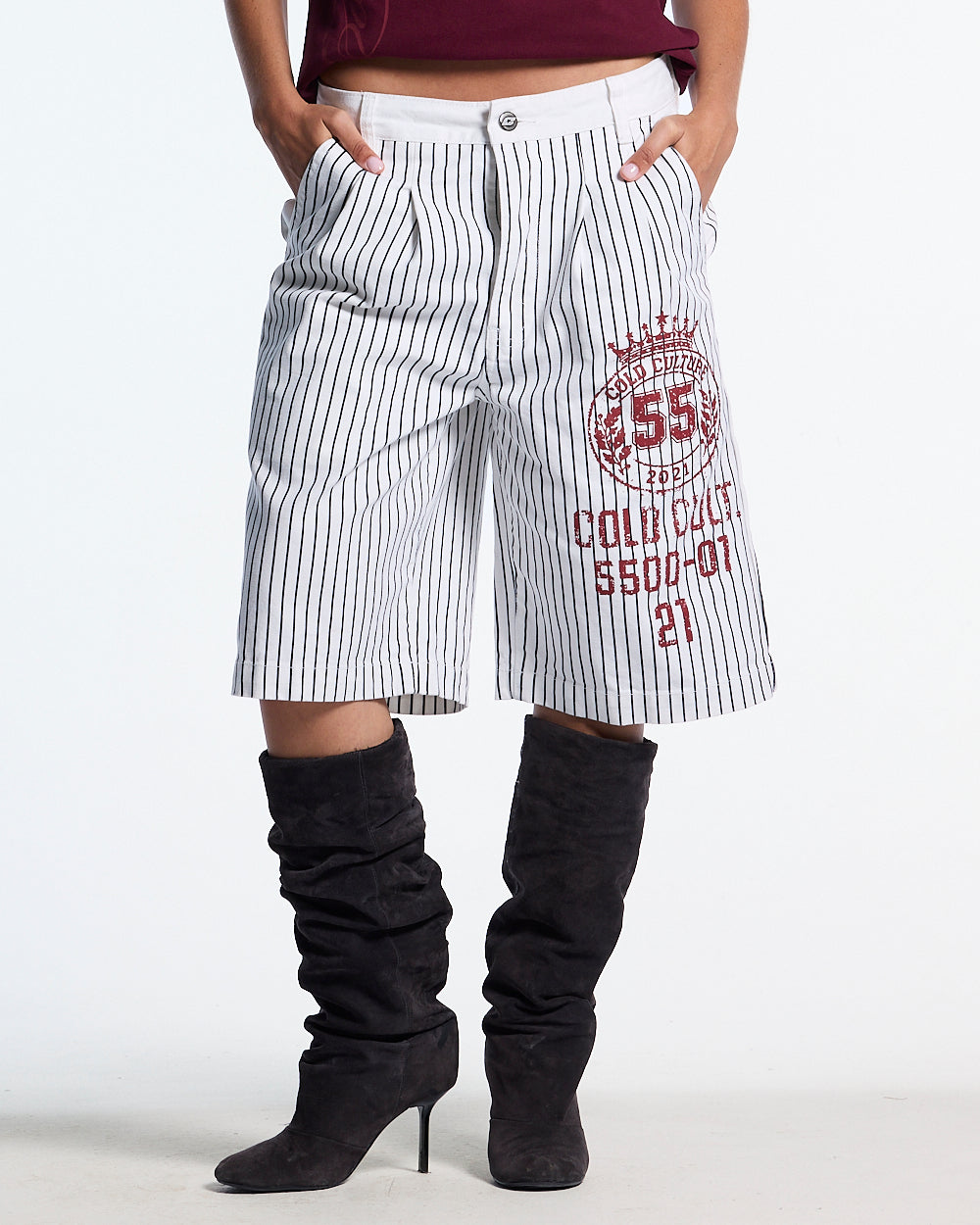 ARMED SAILOR V2 SHORTS WHITE