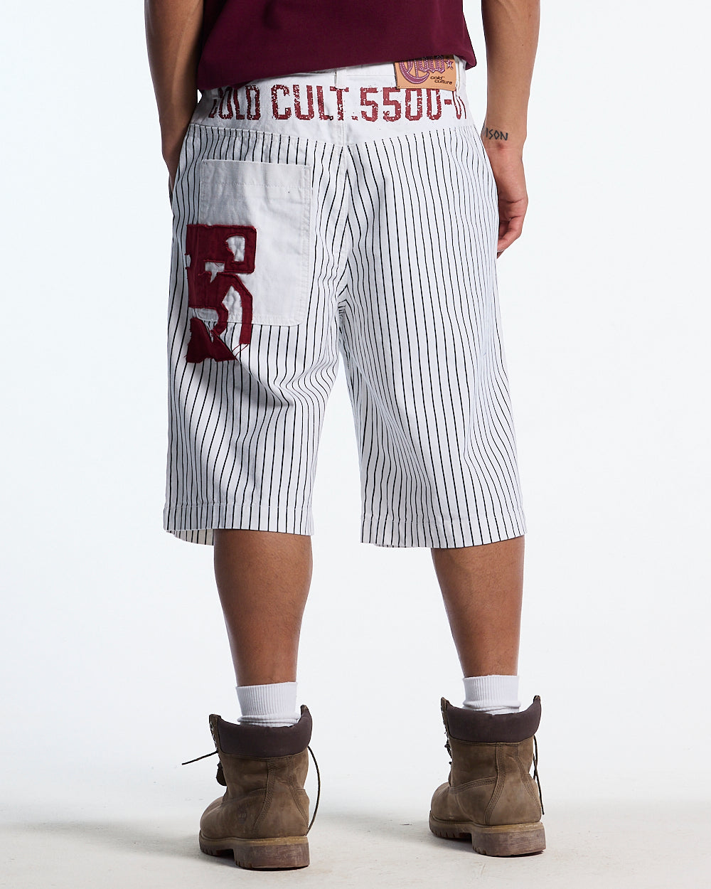 ARMED SAILOR V2 SHORTS WHITE