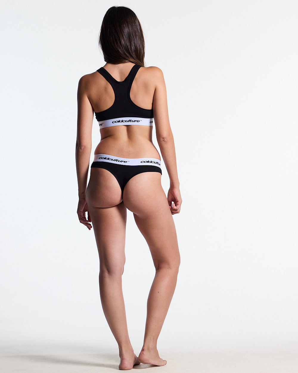 GIRLS CLUB THONG PACK BLACK