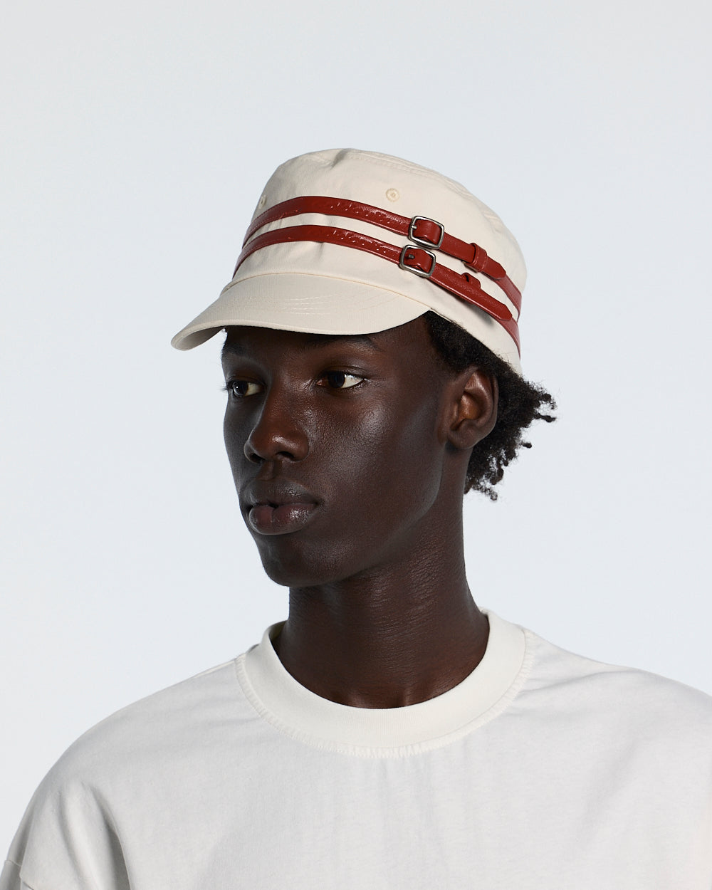 DOUBLE CAP WHITE