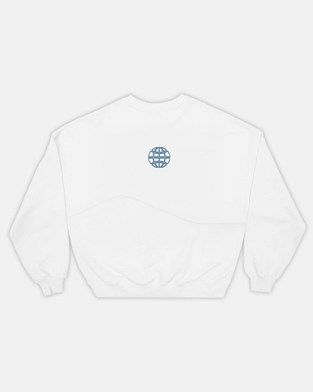 WORKER PATCHWORK CREWNECK WHITE