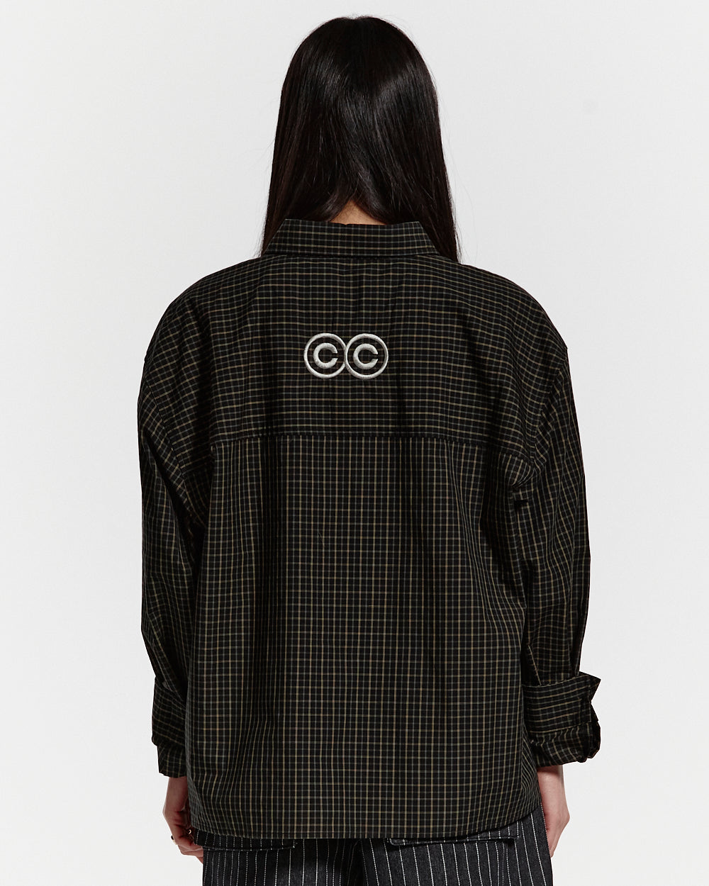 BRICK LANE SHIRT BLACK SQUARE