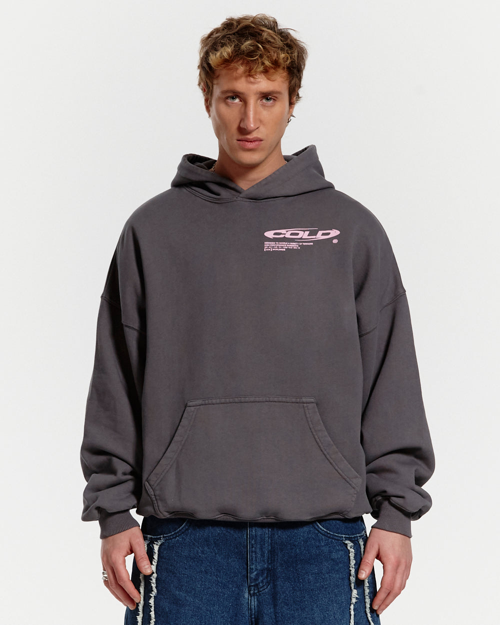 TRAILS HOODIE HEAVY GREY