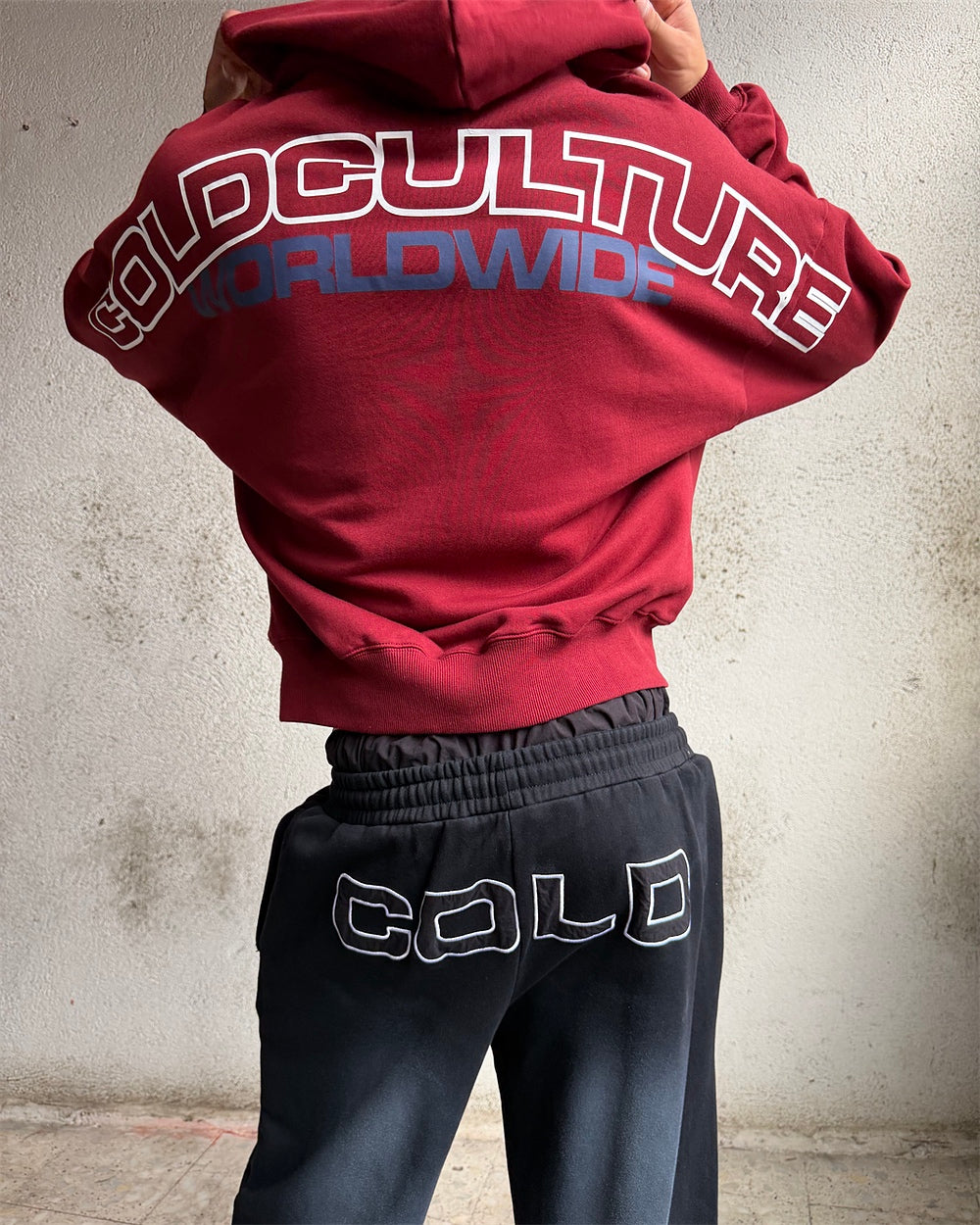 HOLESHOT HOODIE BURGUNDY