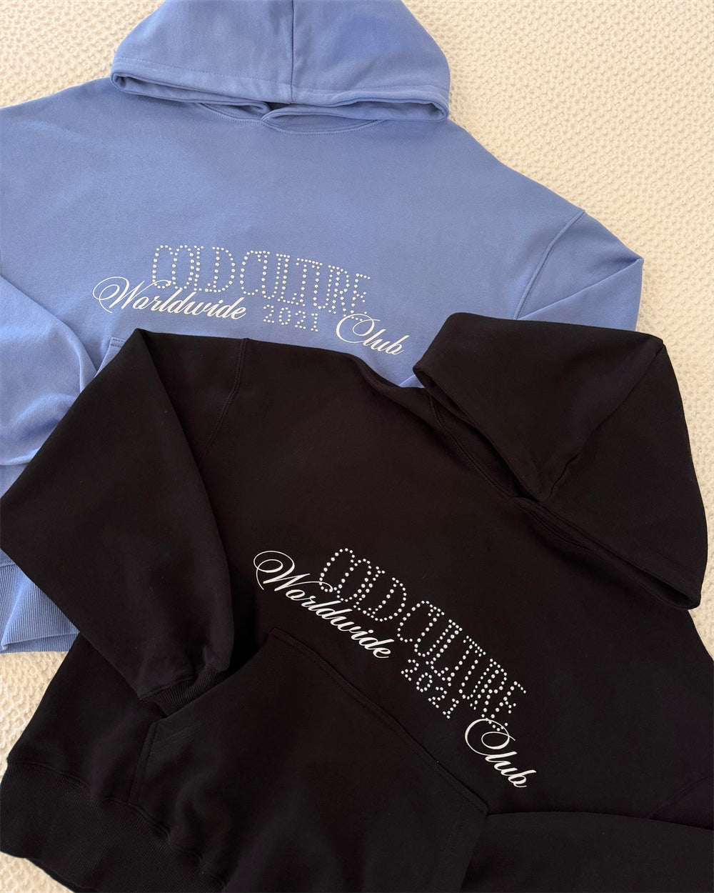 SHOT HOODIE BLUE - Cold Culture