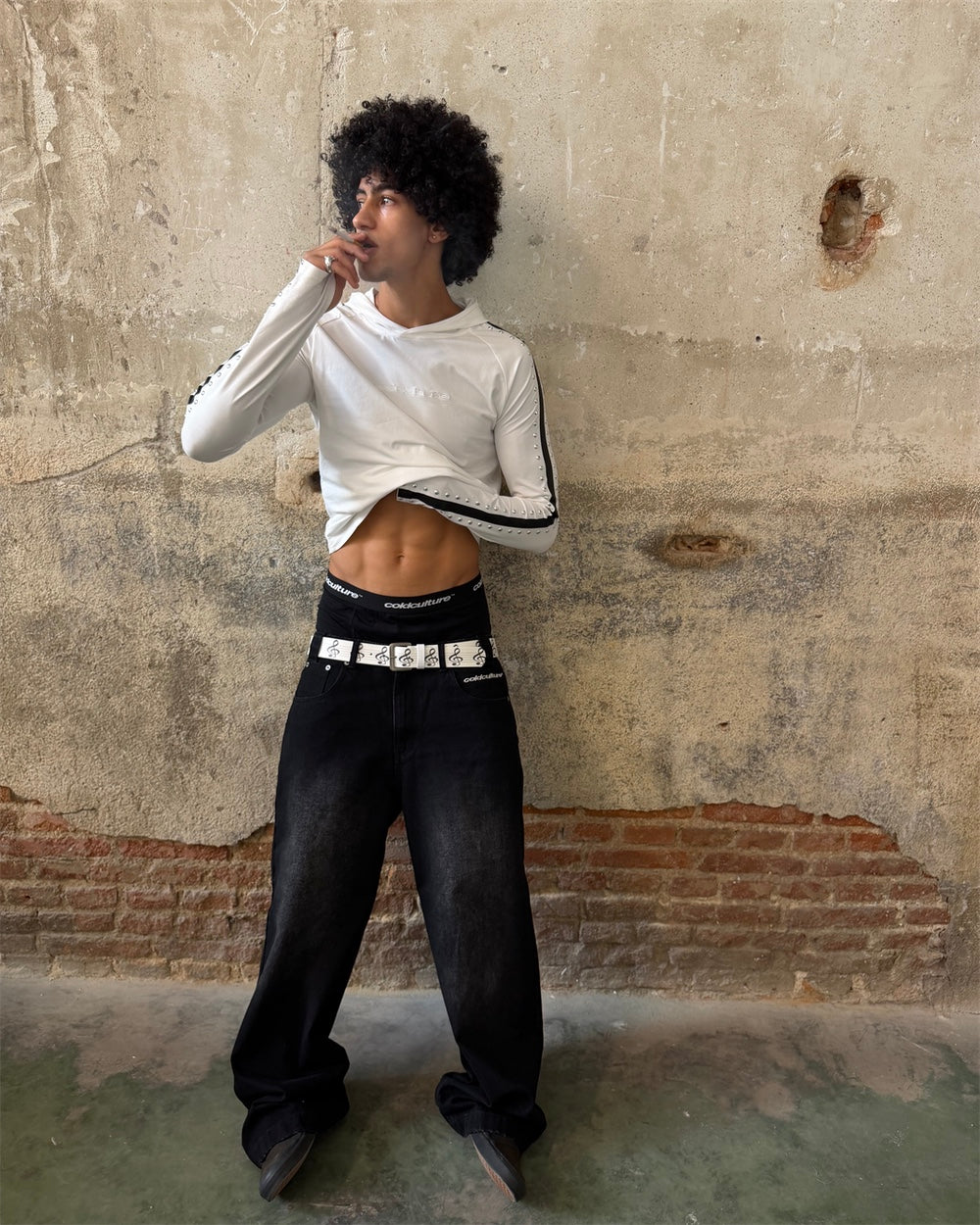 GEAR-LINK HOODIE LONGSLEEVE OFF-WHITE