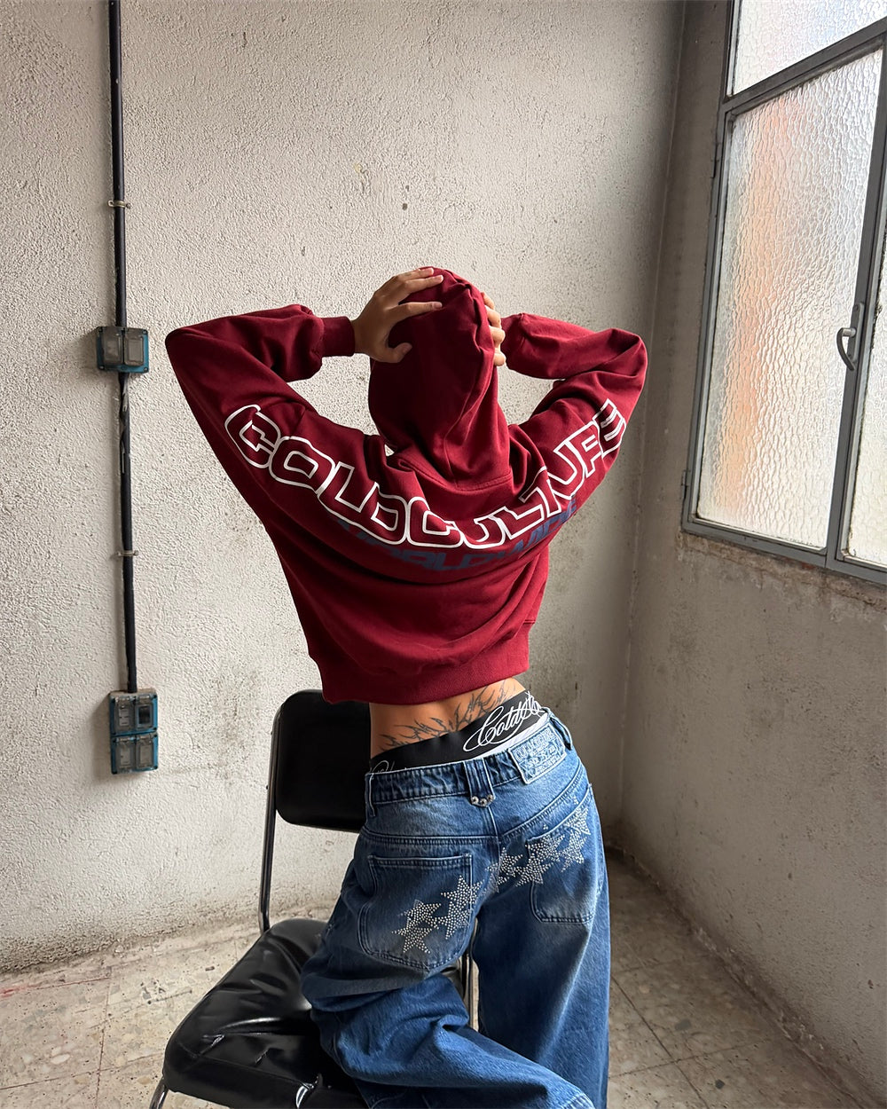 VERA LOOSE PANTS MID BLUE