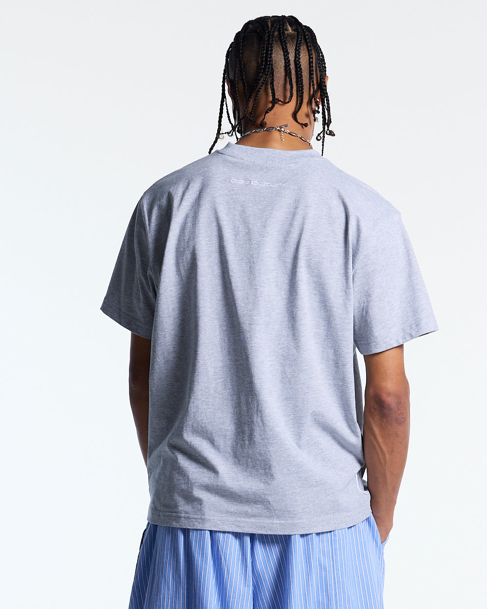 STALLION TEE HEATHER GREY