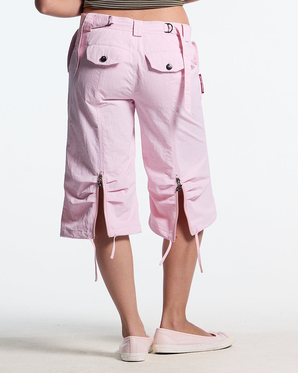 COUTURE CAPRI PANTS PINK