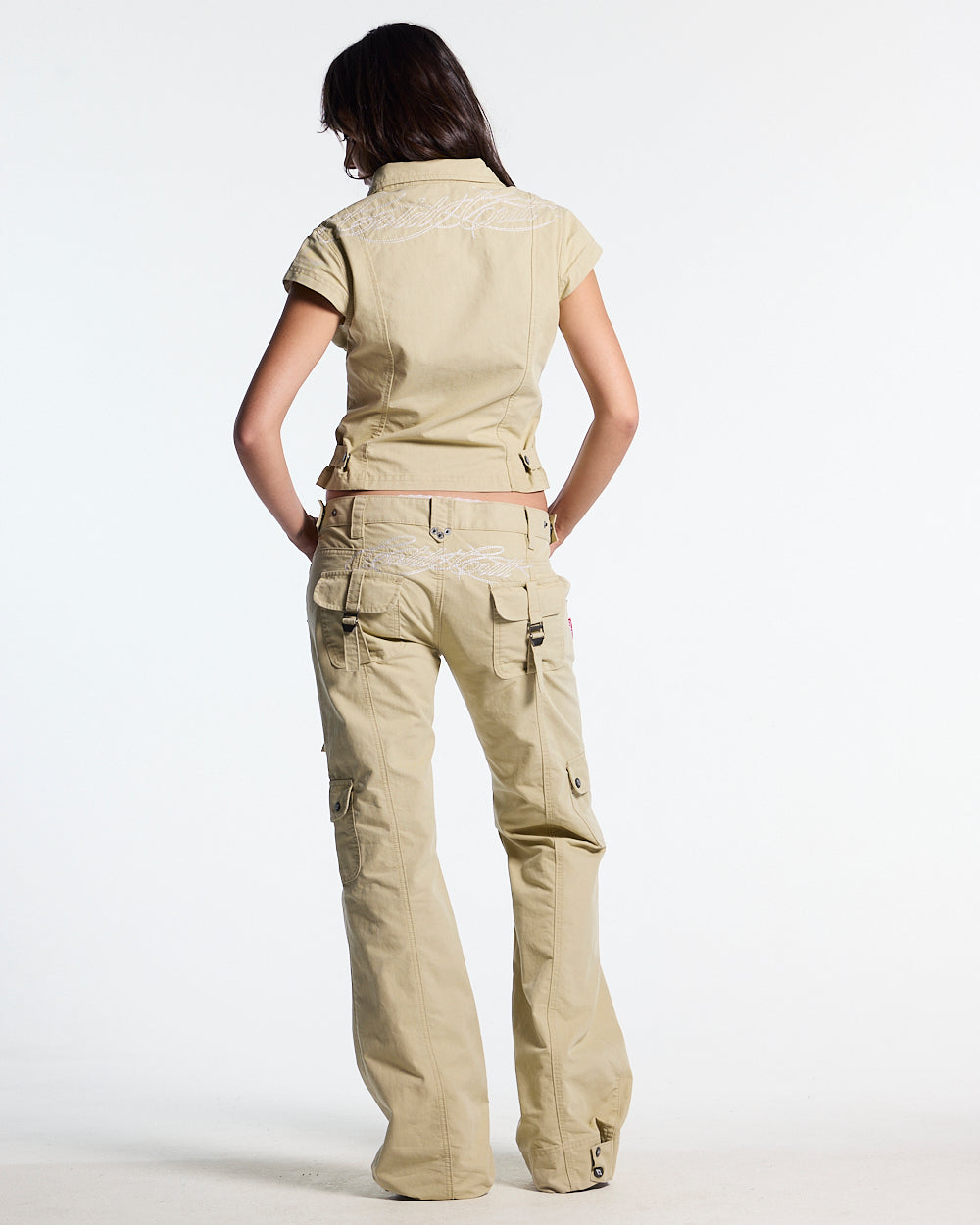 ARMY SCRIPT PANTS MILITARY GREEN