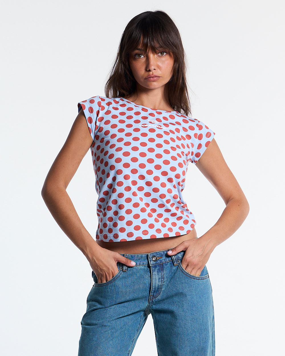 CANDY BABY TEE LIGHT BLUE