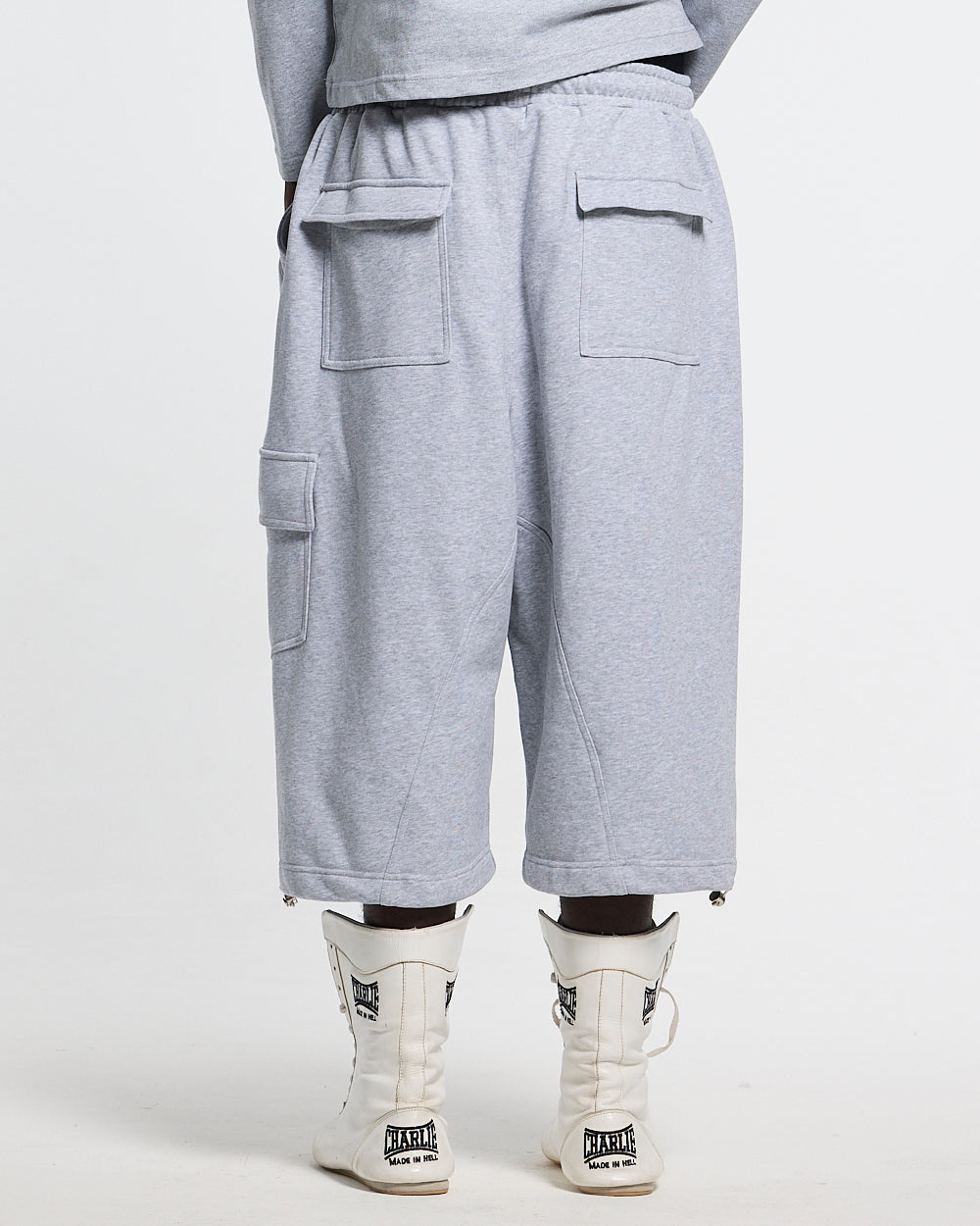 ICON PARACHUTE SHORT HEATHER GREY