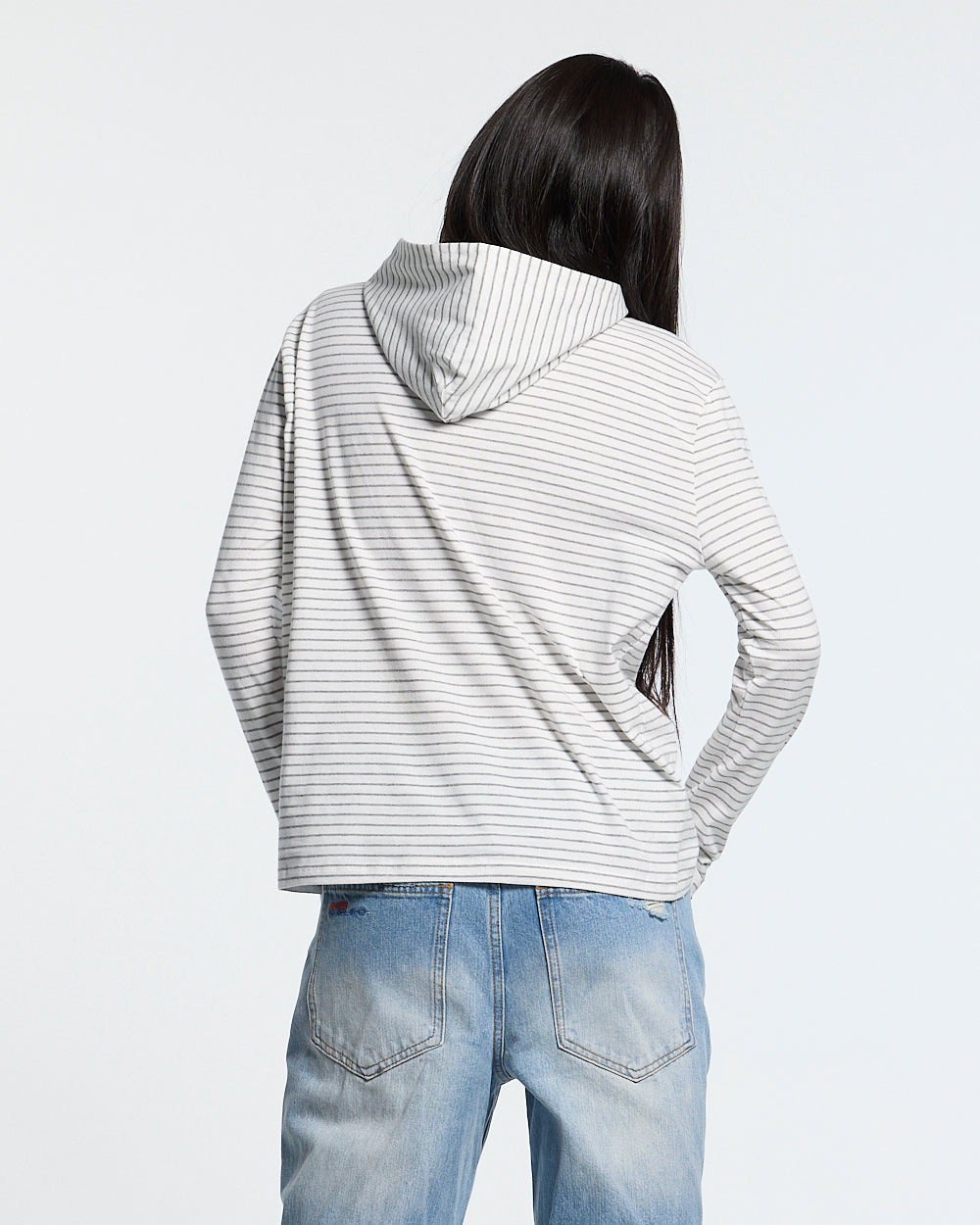 POSTAL HOODED LONGSLEEVE WHITE